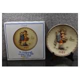 Goebel Hummel Annual Plate Bas Relief 7.5" 1980