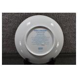 Schmid Christmas Plate Sister Berta Hummel 8" A Time To Remember 1981