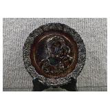 Fenton Carnival Glass Plate Mother