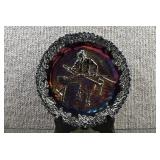 Fenton Carnival Glass Plate Collector