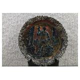 Fenton Carnival Glass Plate Collector