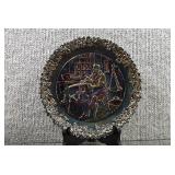 Fenton Carnival Glass Plate Collector