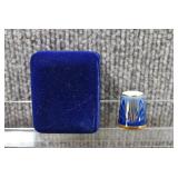 Bing & Grondahl Annual Porcelain Thimble 1982 -In Box