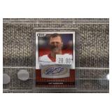 2010 Sage Hit Football Card Autograph | #A93 Pat Simonds