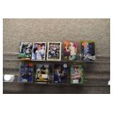 Lot of 10 NFL Legend Quarterback Cards | Montana Young Aikman Marino Manning Roethlisberger