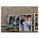 Lot of 10 NFL Legend Quarterback Cards | Montana Young Aikman Marino Manning Roethlisberger