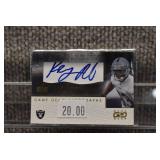 2001 Upper Deck Game Gear Autographs #KY-GS Rambo Ken-Yon