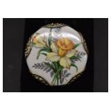 Lot of 2 Barbara Lavallee Brooch & Unsigned Floral Brooch