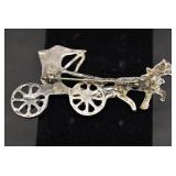 Marked Sterling Broach