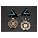 Pair of Sterling Earrings