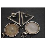 Pair of Sterling Earrings
