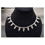 Marked Sterling Mexico 925 TA-8 Choker Necklace | 115g Total Weight