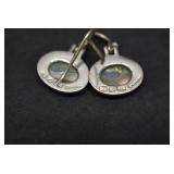 Pair of Sterling Earrings 1 Abalone