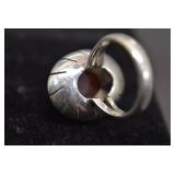 Mexico 925 Sterling Ring Red Stone | Size 6