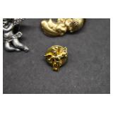 Lot of 4 Christmas Pins Included PEM Santa Brooch