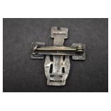 Kloster Crucifix St.Elisabethen Kreuz Brooch