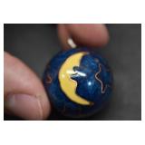 Lot of 2 Cloisonne Pendants | Includes 1 Bell