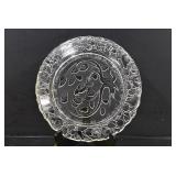 Imperial Glass Plate 12 Days of Christmas One Partridge in a Pear Tree