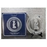 Goebel Crystal Annual Plate 8-5/8" Second Edition 1979