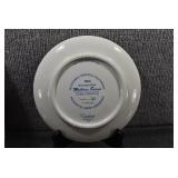 Goebel Mothers Series Plate Bas Relief 7-3/8" 1980 Sixth Edition Raccoons