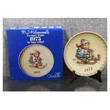Goebel Hummel Annual Christmas Plate Bas Relief 7.5" 1975