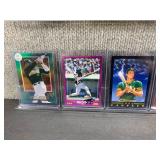 Lot of 9 Jose Canseco | Baseball Cards | In Hard Cases