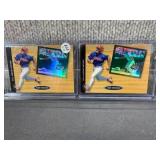 Lot of 13 Juan Gonzalez | Baseball Cards | In Hard Cases