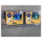 Lot of 13 Juan Gonzalez | Baseball Cards | In Hard Cases