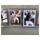 Lot of 9 Frank Thomas | Baseball Cards | In Hard Cases