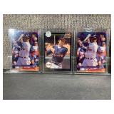 Lot of 8 Star Baseball Cards | Nolan Ryan Barry Bonds | Dave Justice Andres Galarraga