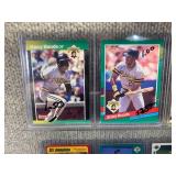 Lot of 12 Barry Bonds | Baseball Cards | Mostly in Hard Cases