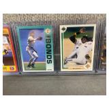 Lot of 12 Barry Bonds | Baseball Cards | Mostly in Hard Cases