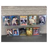 Lot of 10 Wade Boggs | Baseball Cards | Mostly in Hard Cases