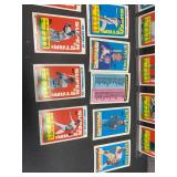 Lot of 38 1990 Topps Superstars Stickers