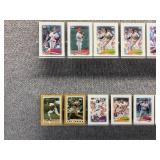 Lot of 27 1987 & 1989 Topps Major League Leaders Mini Cards