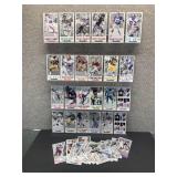 Approximately 40 Oversized Football Cards 1992 Gameday