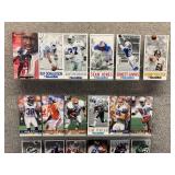 Approximately 40 Gameday NFL Oversized Football Cards