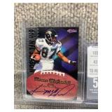 Lot of 4 Autographed Football Cards | Deon Dyer Andre Caldwell Keenan McCardell Leodis McKelvin