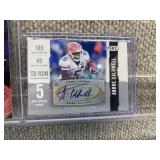 Lot of 4 Autographed Football Cards | Deon Dyer Andre Caldwell Keenan McCardell Leodis McKelvin