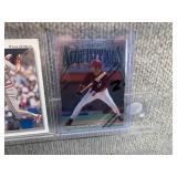 Lot of 10 Baseball Cards - Kenny Lofton Greg Vaughn Dave Justice Paul O