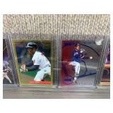 Lot of 10 Baseball Cards - Kenny Lofton Greg Vaughn Dave Justice Paul O