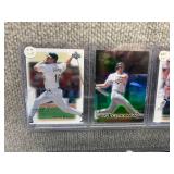 Lot of 17 Vladimir Guerrero Sheffield Grieve McGriff Giambi Pedro Martinez Nomar Garciaparra | Baseball Cards in Hard Cases