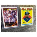 Lot of 16 Cecil Fielder Ozzie Smith Joe Carter Kirby Puckett Mark McGwire