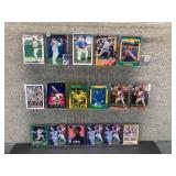 Lot of 17 Dwight Gooden Ryne Sandberg Darryl Strawberry | Baseball Cards in Hard Cases