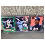 Lot of 17 Dwight Gooden Ryne Sandberg Darryl Strawberry | Baseball Cards in Hard Cases
