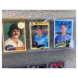 Lot of 18 Tom Seaver Steve Carlton Curt Schilling Roger Clemens Dennis Eckersley Bret Saberhagen Cards | in Hard Cases