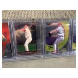 Lot of 18 Tom Seaver Steve Carlton Curt Schilling Roger Clemens Dennis Eckersley Bret Saberhagen Cards | in Hard Cases