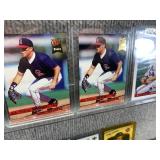 Lot of 57 Baseball Cards in Hard Cases