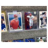 Lot of 40 Baseball Cards in Hard Cases