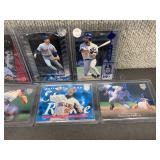 Lot of 40 Baseball Cards in Hard Cases